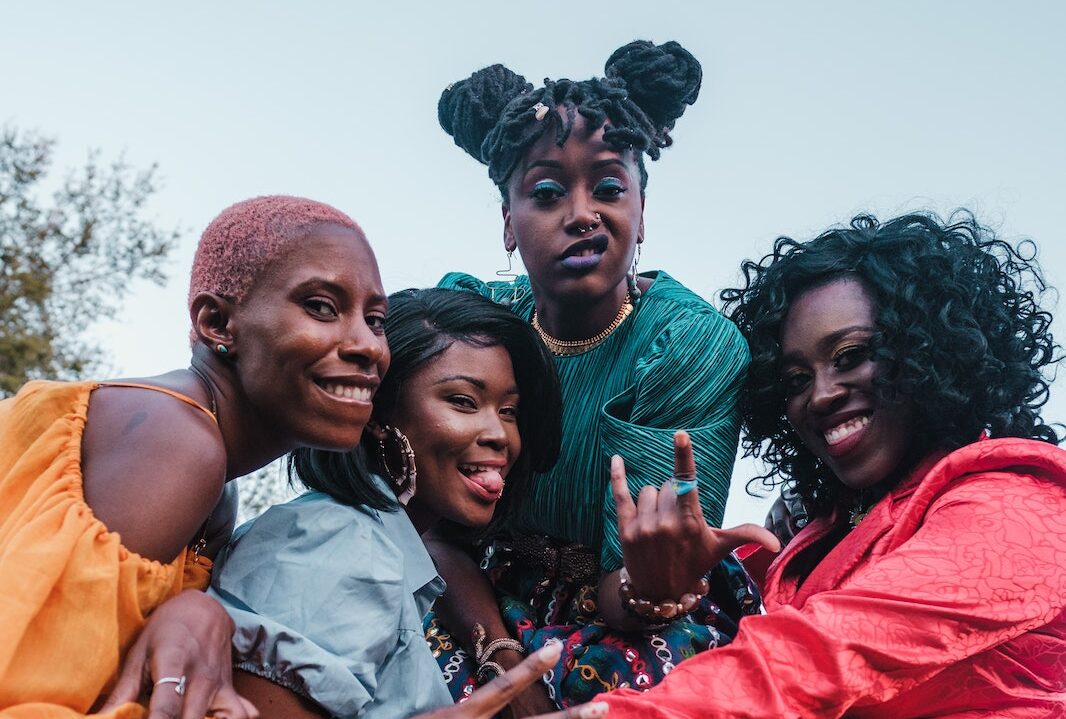 Group of girlfriends